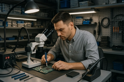 Naprawa płyt głównych i elektroniki